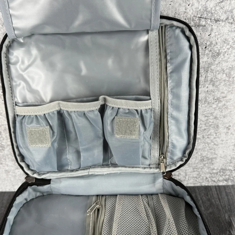 Luxja Nailpolish Organizer Dark‎ Gray Travel Organizer